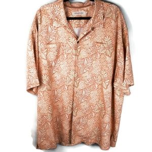 Tommy Bahama Mens XXL Short Sleeve Button Up Shirt